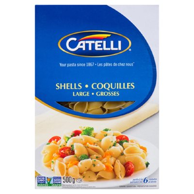 CATELLI PATES GROSSES COQUILLES 500GR