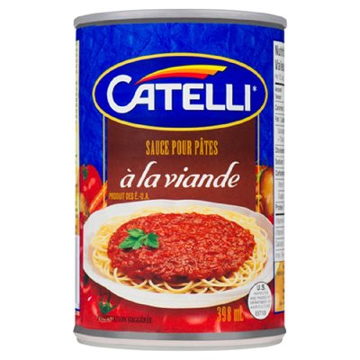 CATELLI SAUCE A LA VIANDE 398ML