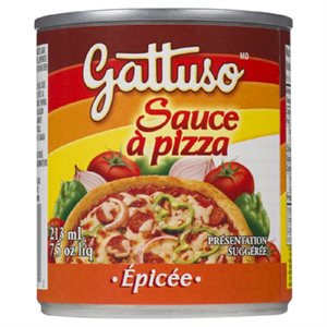 GATTUSO SAUCE A PIZZA EPICEE 213ML