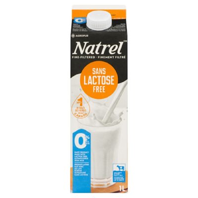 NATREL LAIT SANS LACT ECREME 1LT