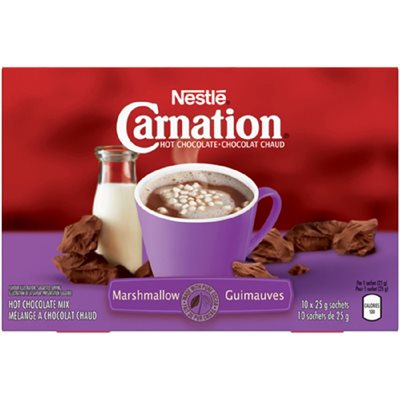 CARNATIN CHOC CHAUD GUIMAUVE 10x25GR