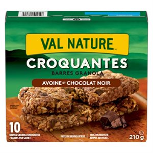 VNATURE BAR GRAN AVOINE CHOC 210GR