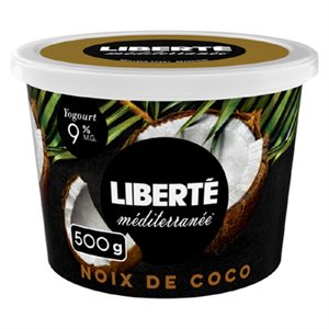 LIBERTE YOG MEDIT NOIX DE COCO 9% 500GR