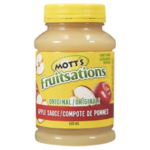 MOTTS FRTSA COMPOTE POMMES SUC 620ML