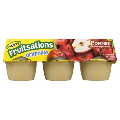 MOTTS FRTSA AUX POMMES 6x113GR