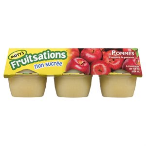 Motts Fruitsation Unswt Apl6Pk 6x104ML