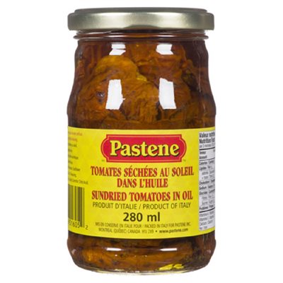 Pastene Tomatoes SDd In Oil 280ML