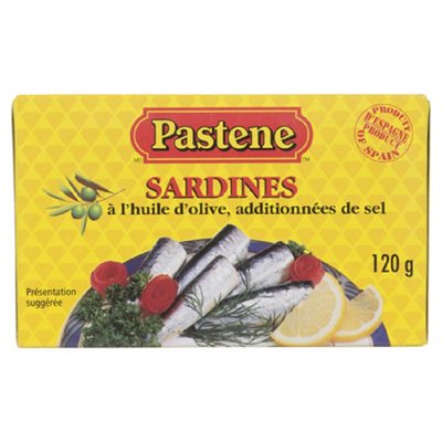 Pastene Sardines In Oil 120GR