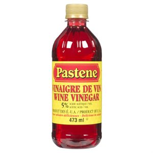 PASTENE VINAIGRE VIN ROUGE 473ML