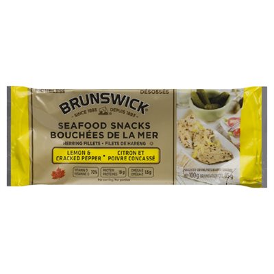 Brunswck Sardines Lemon&Pep 100GR