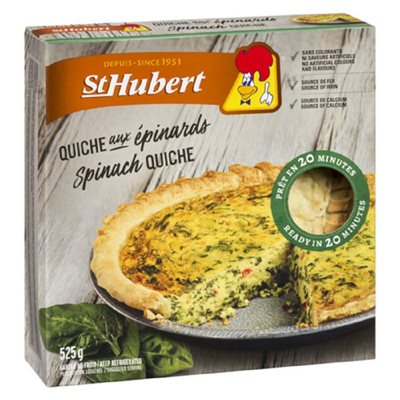 ST-HUBERT QUICHE EPINARD 525GR