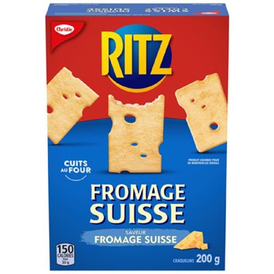 CHRISTIE RITZ CRAQ FROMAGE SUISSE 200GR