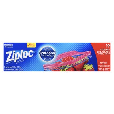 Ziploc Storage Bag Large 19UN