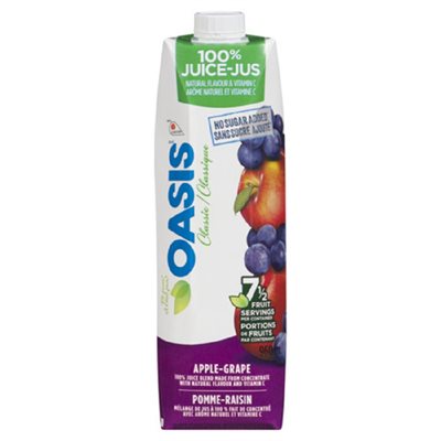Oasis Juice Pure Apple Grape 960ML