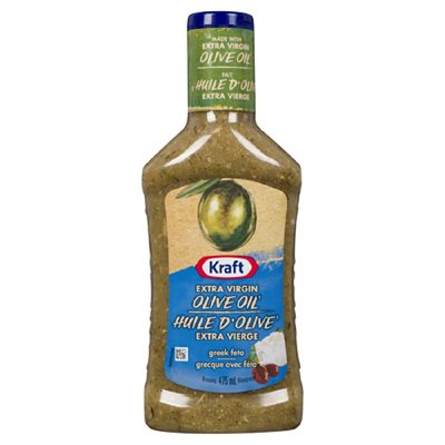 KRAFT VINAIGRETTE GRECQUE FETA DISC 475ML