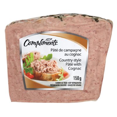 COMP PATÉ CAMPAGNE COGNAC 150GR
