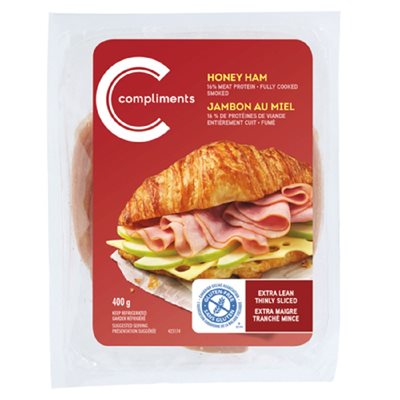 COMP TR JAMBON AU MIEL 400GR