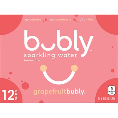 BUBLY BOISS EAU PETILL PAMPLEM 12x355ML