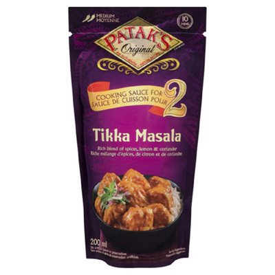 Pataks Sauce Tikka Masal for 2 200ML