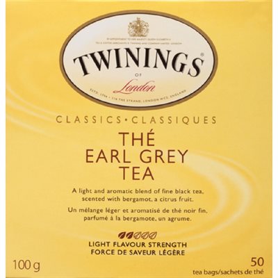 Twinings Tea Bags Earl Grey 50UN