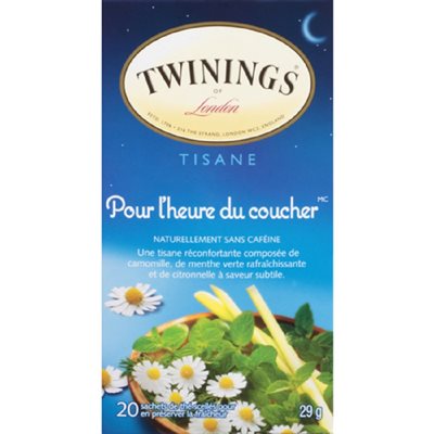 TWININGS TISANE L'HEURE DE COUCHER 20UN