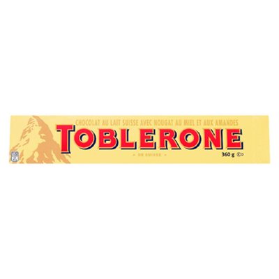 Tobleron Chocolate Bar Milk 360GR