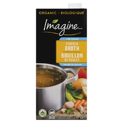 IMAGINE BOUILLON POULET FAIBLE SOD 1LT