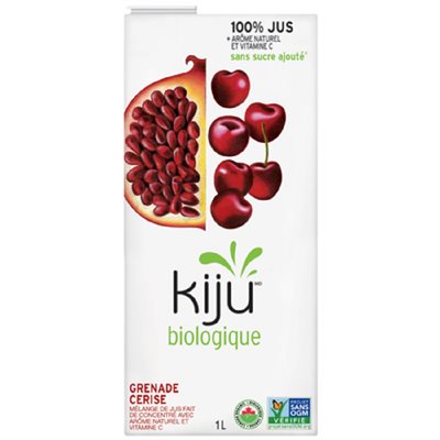 KIJU JUS GRENADE ET CERISE BIO 1LT