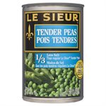 LESIEUR PETITS POIS MOINS SEL 398ML