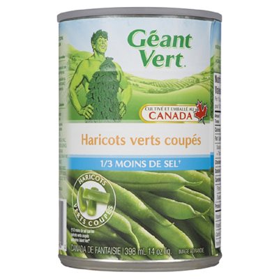 G.G.Less Salt Green Bean 398ML