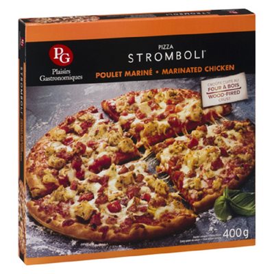 STROMBOL PIZZA POULET MARINE 400GR