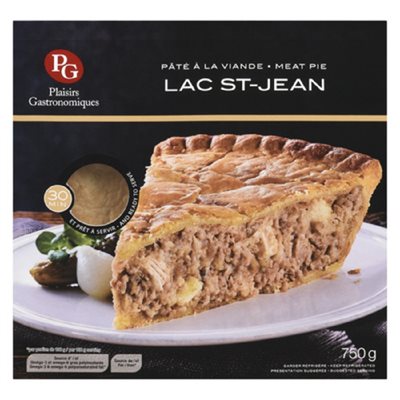 LAC ST-JEAN MEAT PIE P.GAS 750GR