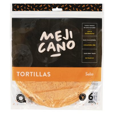 MEJICANO TORTILLA SALSA 10 PO 400GR