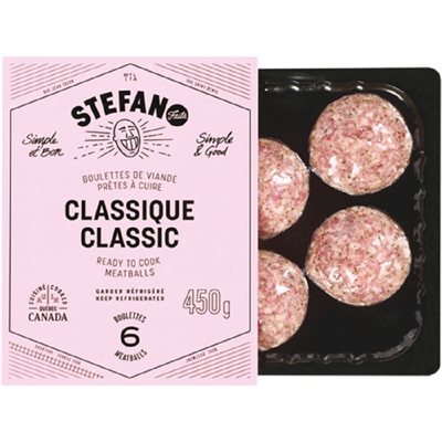 Stefano Meatballs Pork Classic 450GR