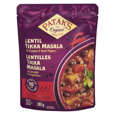 Pataks Lentill Tikka Masala 285GR