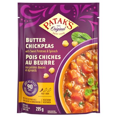 Pataks Chickpeas Butter 285GR