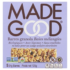 MADEGOOD BARRE GR BAIES BIO 5 120GR