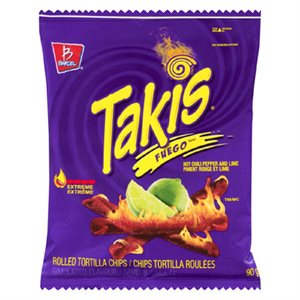 TAKIS CROUST TORTILLA PIMENT LIME 90GR