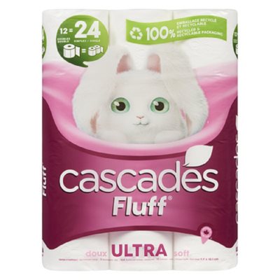 CASCADE FLUFF ULTRA PAP HYG DBL 154FE