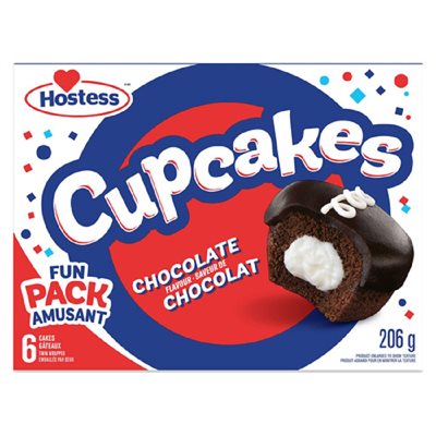 Hostess Cupcake Chocolate 206GR