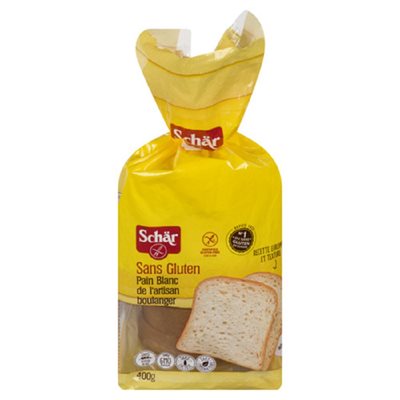 SCHAR PAIN BLANC ARTISAN SGLUT 400GR