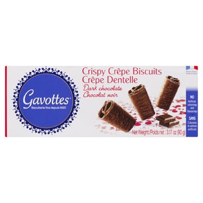 Gavottes Crispy Crepes Dk Choc 90GR