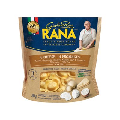 RANA RAVIOLI 4 FROMAGES 300GR