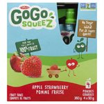 GOGOSQZ COMPOTE POMME FRAISE 4x90GR