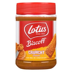 LOTUS BISCOFF PATE TARTINER CROQ 380GR