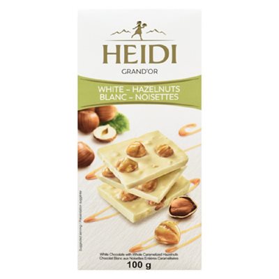 HEIDI CHOCO BLANC NOISETTES 100GR