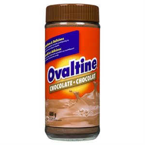 Ovaltine Drink Mix Choc Malt 400GR